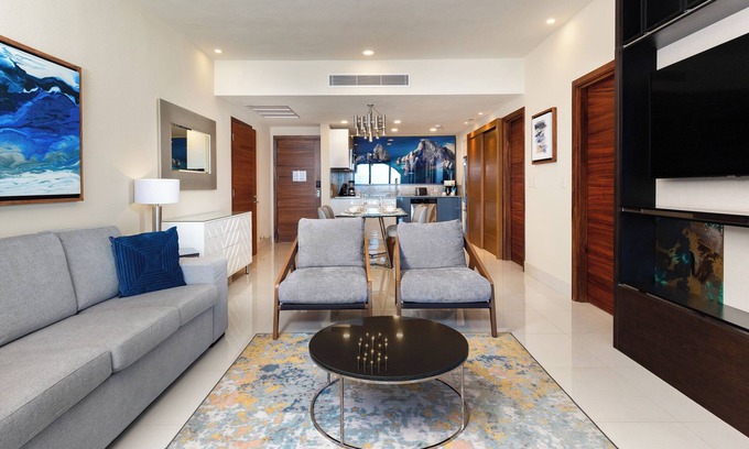 Downtown San Jose del Cabo Resort | Ocean/Pool View 1 Bedroom at La Valencia Beach Resort & Spa