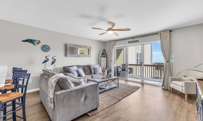 Surf City Condo | Ocean view condo in Surf City!