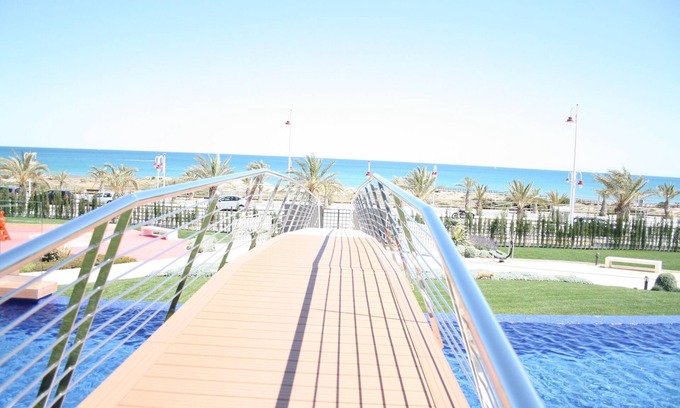 Els Arenals del Sol Apartment | Ocean view Paradise luxury apartment direct access to the beach