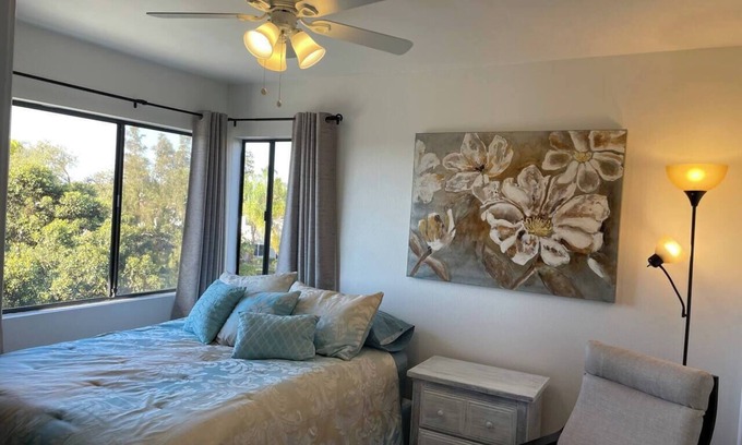 Lake House | Ocean View Furnished Private Room | Shared Space Townhome