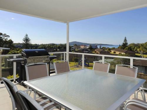 Fingal Bay House | Ocean View Oasis at Fingal Bay