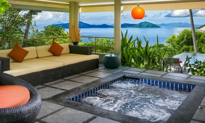 Laem Set Villa | Ocean View, Romantic 1 Bed Villa-Swimming Pool, Plunge Pool, FREE CAR, Transfers