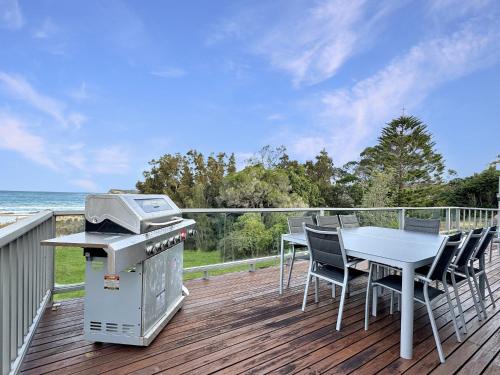 Malua Bay House | Oceanfront 4-Bed Haven with BBQ & Alfresco Dining