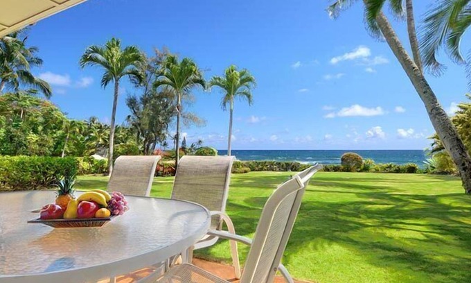 Wailua Condo | Oceanfront and impeccably furnished, this delightful condominium is convenien