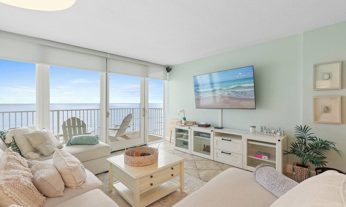 New Smyrna Beach Condo | 🌊Oceanfront Beauty | Gorgeous Ocean Views | Smyrna Beach Club 609A🌊