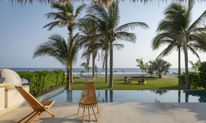 Barra de Colotepec Apartment | Oceanfront Casa #2 part of Eco Villas La Flia