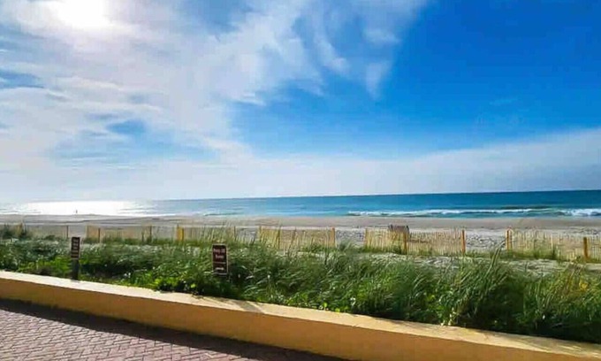 Myrtle Beach Apartment | Oceanfront. Ground Floor. Easily Accessible.