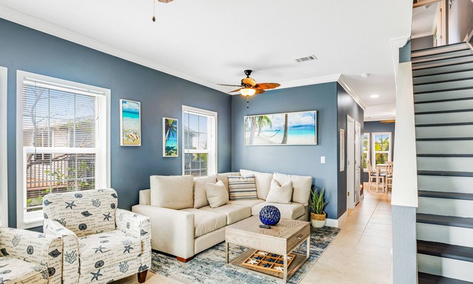 Bay Point House | Oceanfront home with 2 decks, patio, pool, kayaks, & private dock - dogs OK