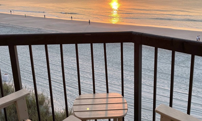 Garden City Condo | Oceanfront, immaculate condo w/180 degree views from your private deck