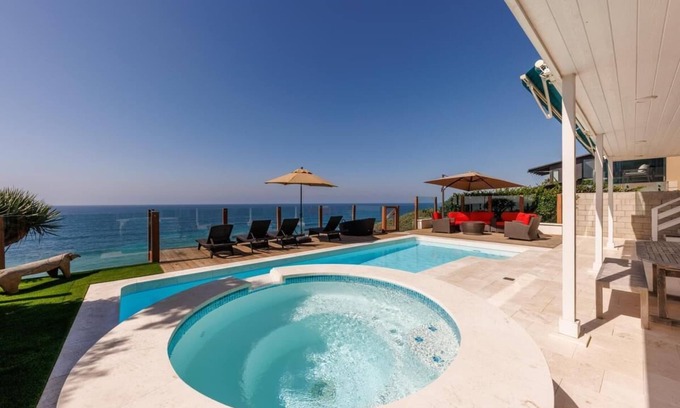 Leucadia House | Oceanfront Luxury with Pool/Spa, Beach Access