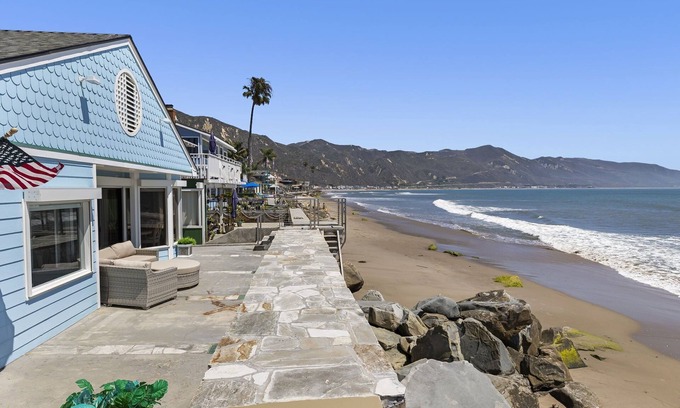 Faria Beach House | Oceanfront Oasis at Faria Beach: Steps to the Sand, Surf & Sea
