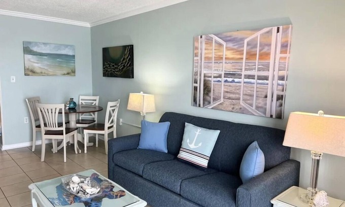 Myrtle Beach Condo | Oceanfront Resort 1BR w Beach View