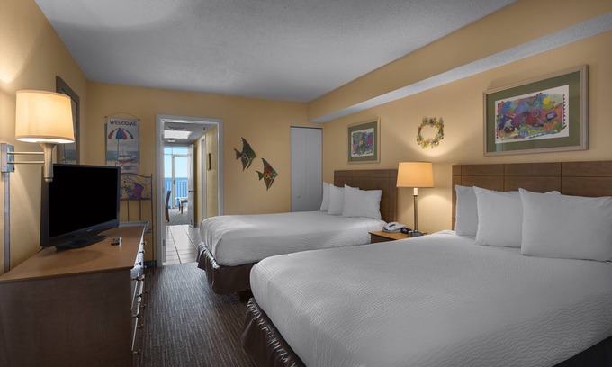 Arcadian Shores Resort | Oceanfront Suite at Family Friendly Resort + Official On-Site Rental Privileges