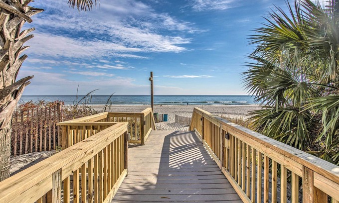 Myrtle Beach Condo | Oceanfront Views: Myrtle Beach Getaway w/Balcony!