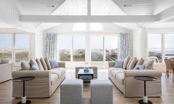 Carova Beach House | Oceanfront with Private Beach Access & Wild Horses