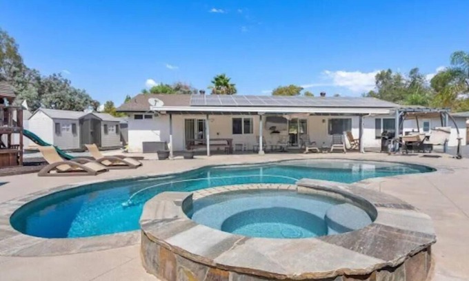 Guajome House | Oceanside Heated Pool Ranch Retreat Fun Gathering