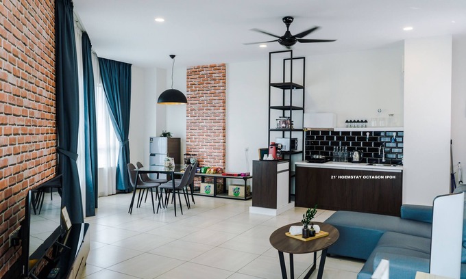 Kampung Kuchai Apartment | Octagon Ipoh 4-5p Walk 2min to Gerbang Malam&老黄芽菜鸡