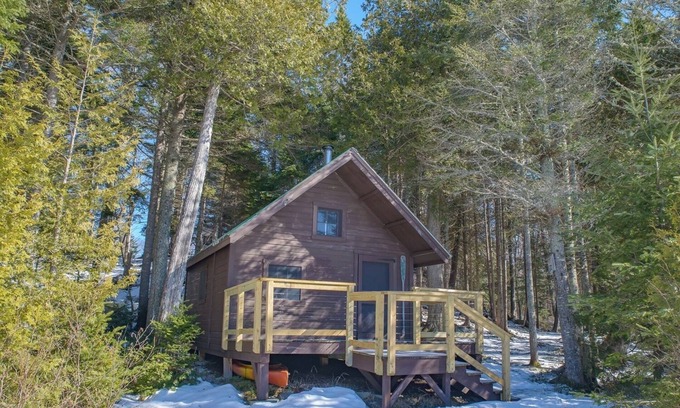 Brownville Cabin | Off grid home with a cabin on a private lake