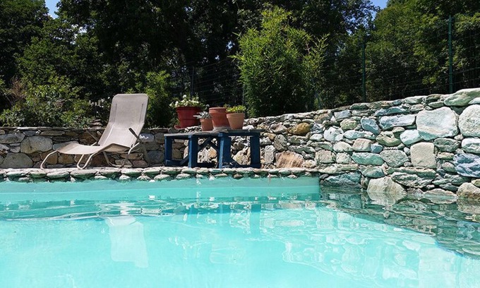 San-Gavino-di-Tenda House | Old mill with river and swimming pool, in the heart of nature, 20 minutes from St Florent