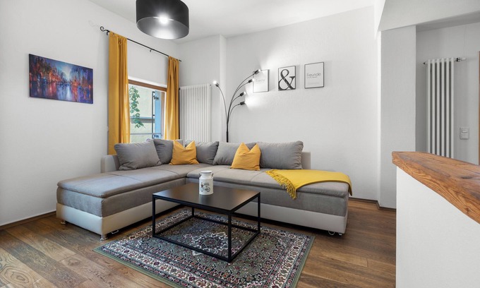 Wasserburg am Inn Apartment | Old town dream for families and cyclists with bicycle parking, centrally located