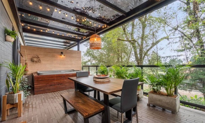 Envigado Apartment | Olive 114 · Private JACUZZI Alto Las Palmas Luxe Terrace & BBQ