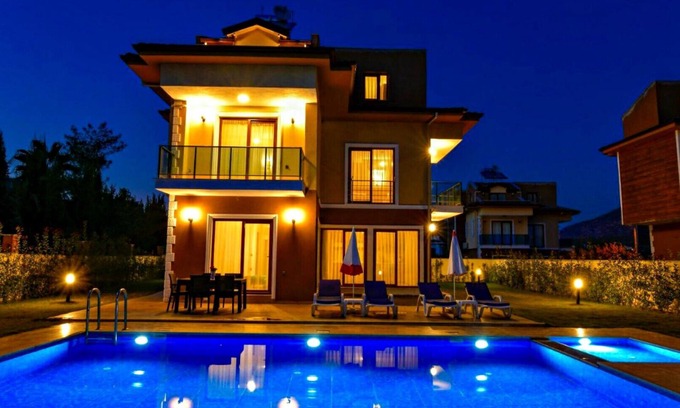 Hisaronu Villa | Oludeniz 3 Bedroom Villa - 7801