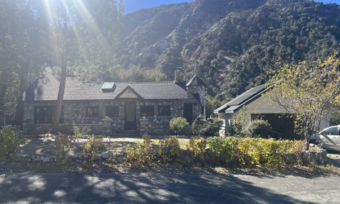 Mentone Cottage | One bedroom 100yr old stone cottage in California National Forest.