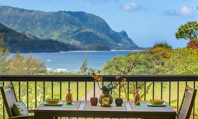 Princeville Resort | One of a Kind Luxury at Hanalei Bay Resort 4222 | Iconic Bali Hai & Ocean Views