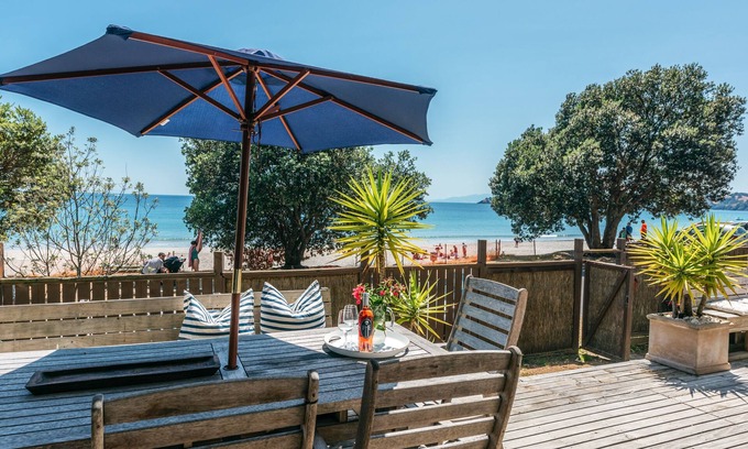 Onetangi House | ONETANGI WATERFRONT BACH | Coast & Country | WINTER DEAL - Stay for 3, Pay for 2