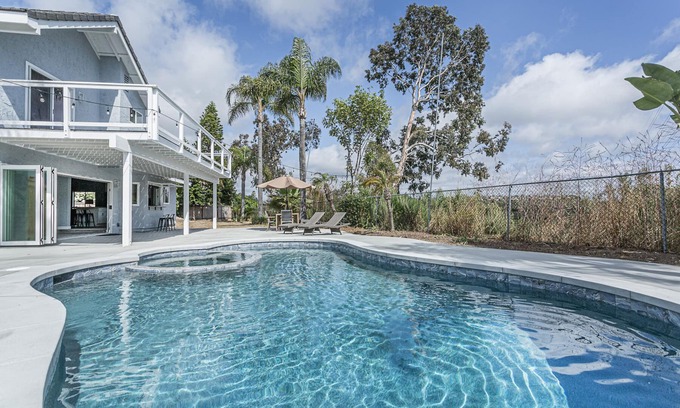 Aviara House | OPEN 9-28 to 30! Pool, Spa, Pets Ok, Remodeled Beachy Lagoon Getaway!
