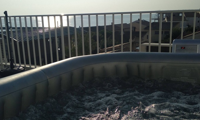 Cap d'Agde Apartment | Original apartment, spa and panoramic terrace on the seafront