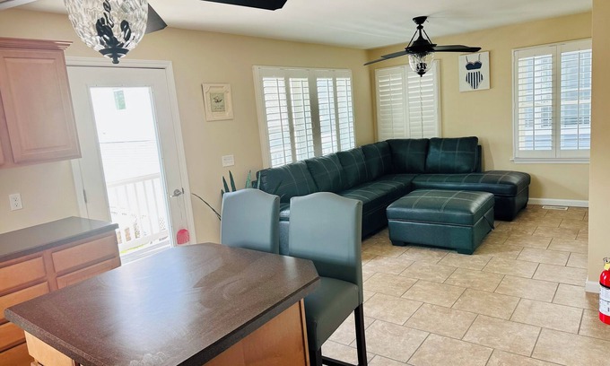 Ortley Beach Condo | Ortley Beachside Homely Haven - 1 Block to Beach - Private Balcony