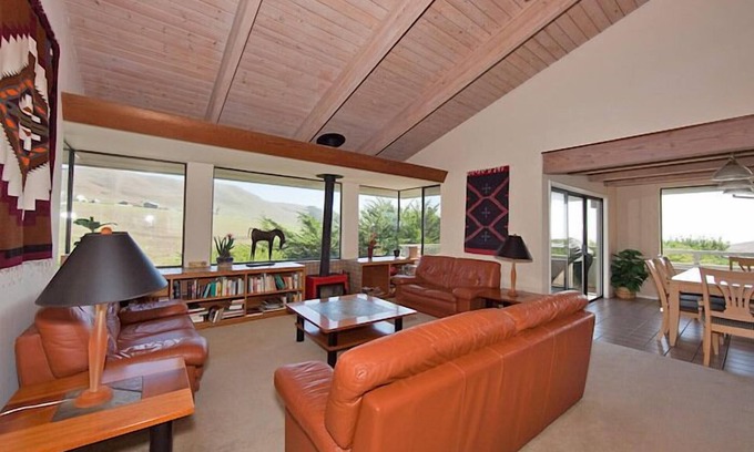 Bodega Bay House | Osprey Retreat - Beautiful views of the coastal hills, & Pt. Reyes, private.