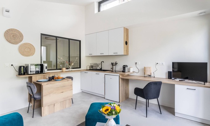 Saint-Helier Apartment | Ouessant - Appartement lumineux pour 2 à Rennes