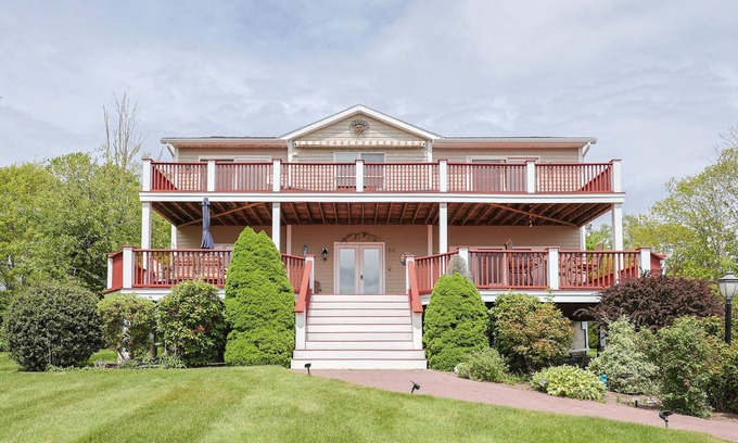Gloucester House | Over By Good Harbor: Phenomenal views and just 0.2 miles to the beach.
