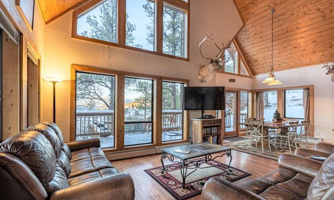 Pagosa Springs House | Overlook the San Juan River. Views of Pagosa Peak! Secluded