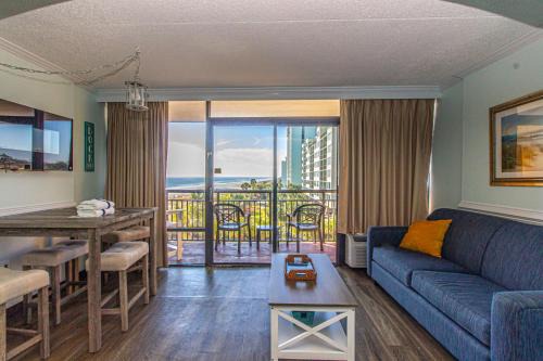 Myrtle Beach House | Oversized Ocean View Queen Suite with Beautiful Fireplace and Accents - Sleeps 4 Guests!