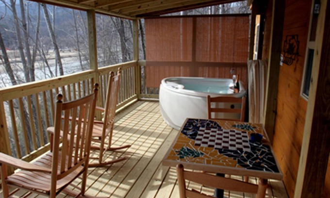 Lake Lure Cabin | Owl's Nest Cabin. Romantic Cabin on beautiful Lake Lure!