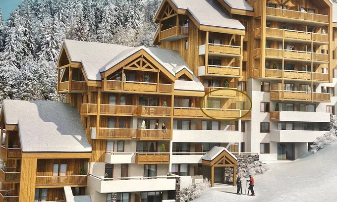 Oz Apartment | OZ/Domaine d'Alpe d'Huez, facing south, ski-in ski-out, 4 rooms, 3 bedrooms, 8 p