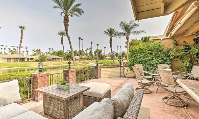 Palm Desert Condo | Palm Desert Escape w/Patio & Shared Pool!
