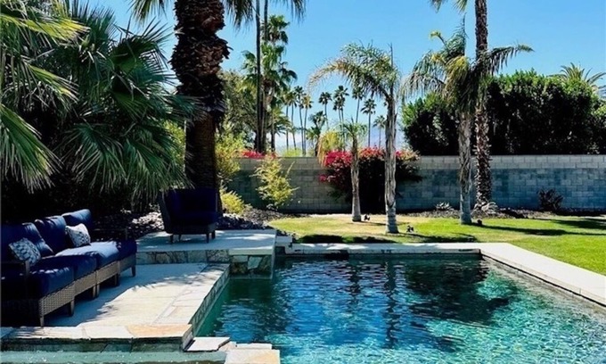 Sunrise Vista Chino House | Palm Springs Getaway Experience/4 beds 3 baths/Pool+Spa+Yard+Furnished