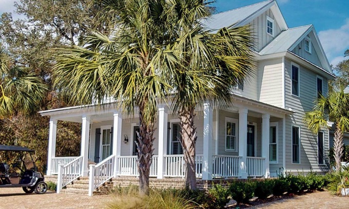 Jekyll Island House | PAMMY'S OAKS AND SAND @ OCEAN OAKS 4 Bedrooms, 2.5 bathrooms