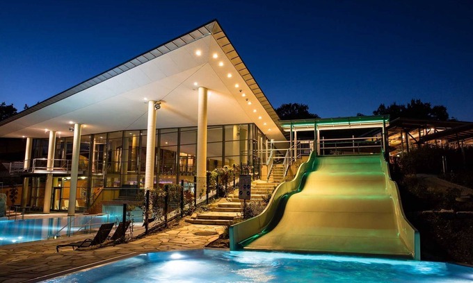 Mistelgau House | Panoramabungalow HW 13B - panoramic bungalow (DH) in the holiday village at the Therme Obernsees