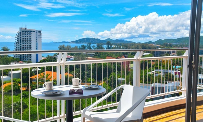 Khao Takiab Condo | Panoramic Sea View Condo, 90m2, Hua Hin คอนโด หัวหิน 1bed/2bath/kitchen