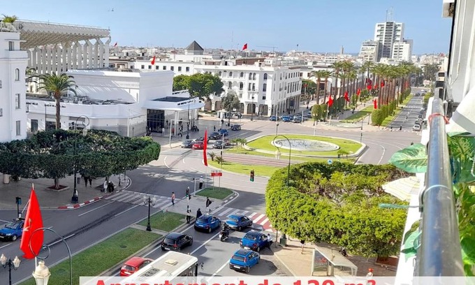 Quartier Hassan Apartment | Panoramic view of downtown Rabat