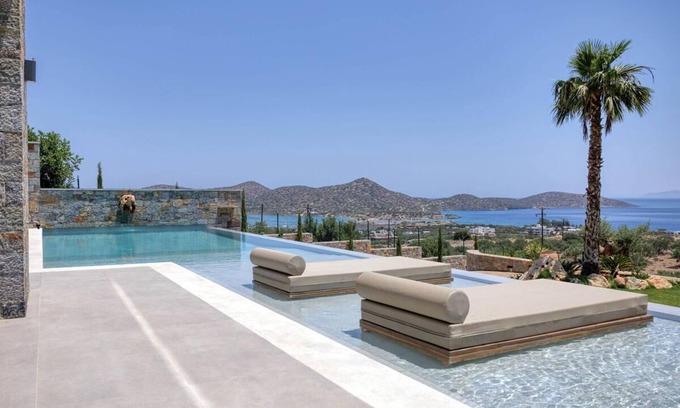 Agios Nikolaos Villa | Panoramic Views 6 Bedrooms Complex