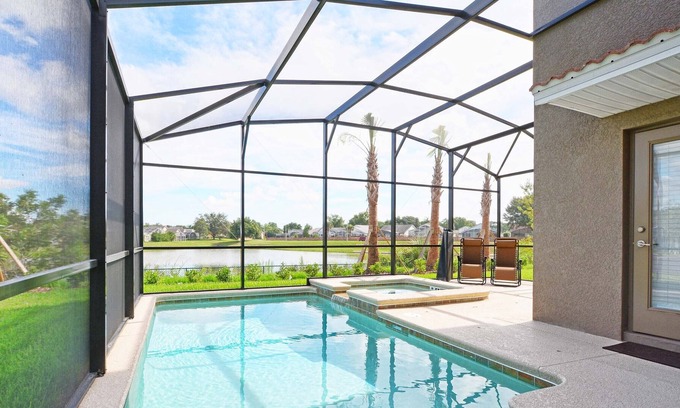 Lindfields House | Paradise Palms, Pool, Lake View near Disney