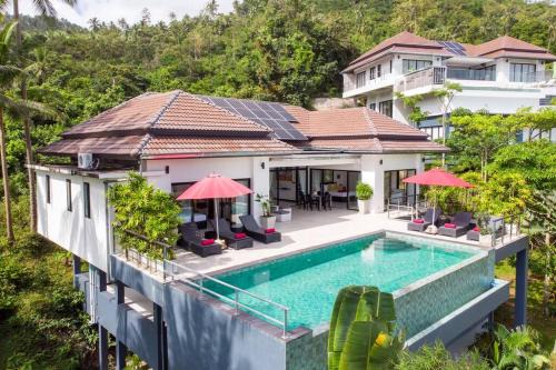 Maret Villa | paradise sea view infinity Pool Villa Chaweng Koh Samui