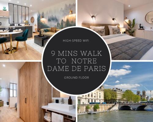Quartier de la Monnaie Apartment | Paris Central Gem 9 Min Walk to Notre-Dame and Louvre
