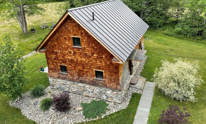 Morristown House | Passive House: Modern Stone Country Cottage